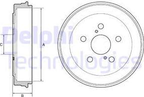 Delphi BF536 - Jarrurumpu inparts.fi