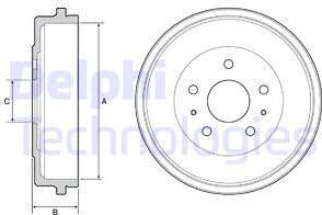 Delphi BF526 - Jarrurumpu inparts.fi