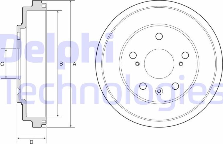 Delphi BF572 - Jarrurumpu inparts.fi