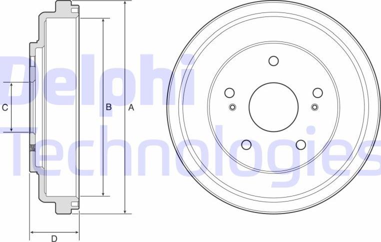 Delphi BF609 - Jarrurumpu inparts.fi