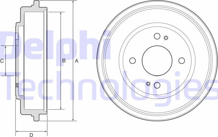 Delphi BF606 - Jarrurumpu inparts.fi