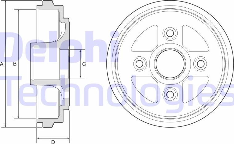 Delphi BF602 - Jarrurumpu inparts.fi