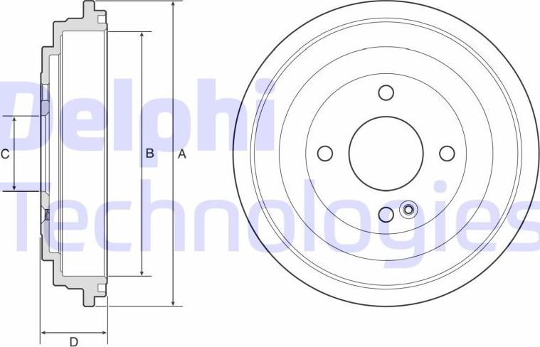 Delphi BF618 - Jarrurumpu inparts.fi