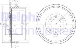 Delphi BF169 - Jarrurumpu inparts.fi