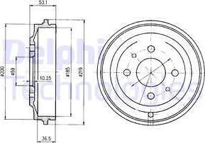 Delphi BF389 - Jarrurumpu inparts.fi