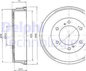 Delphi BF241 - Jarrurumpu inparts.fi