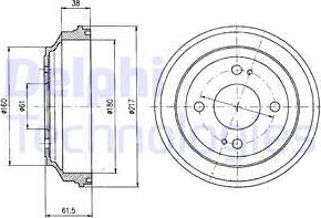 Delphi BF204 - Jarrurumpu inparts.fi