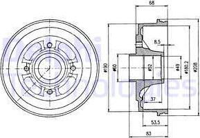 Delphi BF272 - Jarrurumpu inparts.fi