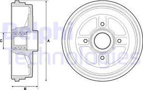 Delphi BFR496 - Jarrurumpu inparts.fi