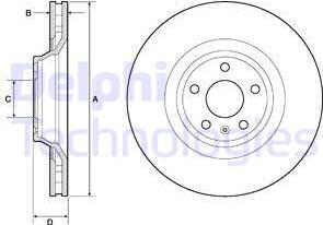 Delphi BG9955 - Jarrulevy inparts.fi