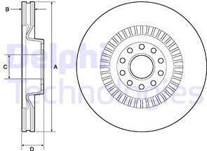 Delphi BG9957 - Jarrulevy inparts.fi