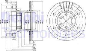 Delphi BG9453 - Jarrulevy inparts.fi