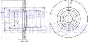 Delphi BG9098 - Jarrulevy inparts.fi