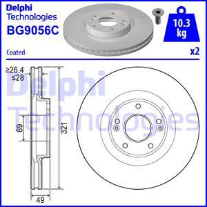 Delphi BG9056C - Jarrulevy inparts.fi