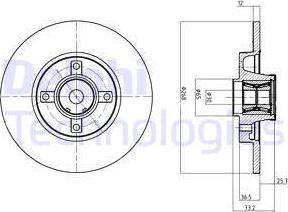 Delphi BG9053RS - Jarrulevy inparts.fi