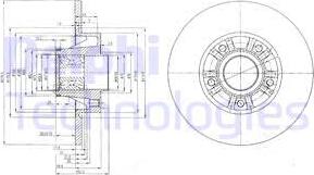 Delphi BG9031RSC - Jarrulevy inparts.fi