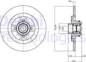 Delphi BG9025RSC - Jarrulevy inparts.fi