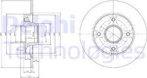 Delphi BG9021RSC - Jarrulevy inparts.fi