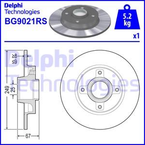 Delphi BG9021RS - Jarrulevy inparts.fi