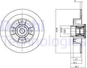 Delphi BG9028RSC - Jarrulevy inparts.fi