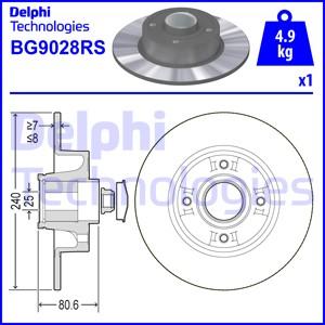 Delphi BG9028RS - Jarrulevy inparts.fi