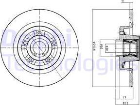 Delphi BG9023RSC - Jarrulevy inparts.fi