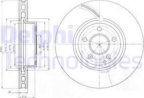 Delphi BG9075 - Jarrulevy inparts.fi