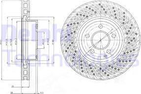 Delphi BG9076 - Jarrulevy inparts.fi