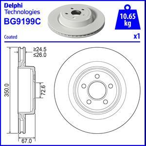 Delphi BG9199C - Jarrulevy inparts.fi