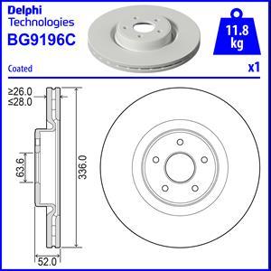 Delphi BG9196C - Jarrulevy inparts.fi