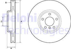 Delphi BG9155C-18B1 - Jarrulevy inparts.fi