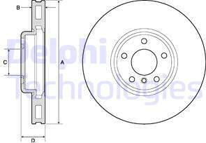 Delphi BG9156C - Jarrulevy inparts.fi