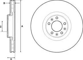 Delphi BG9151 - Jarrulevy inparts.fi