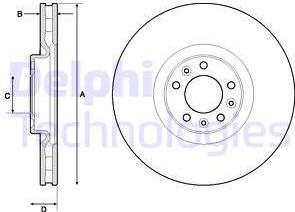 Delphi BG9151C - Jarrulevy inparts.fi