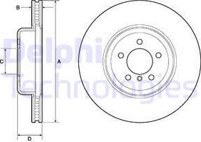 Delphi BG9158C - Jarrulevy inparts.fi