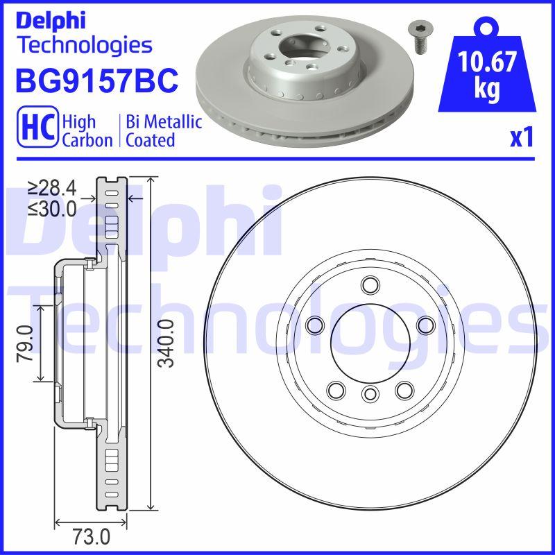 Delphi BG9157BC - Jarrulevy inparts.fi