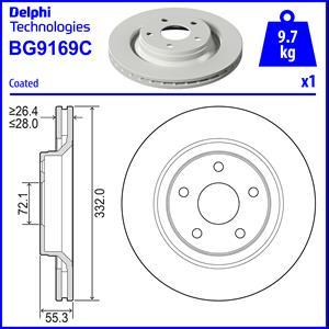 Delphi BG9169C - Jarrulevy inparts.fi