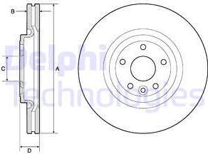 Delphi BG9166C - Jarrulevy inparts.fi