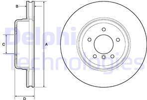 Delphi BG9163C - Jarrulevy inparts.fi