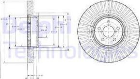 Delphi BG9105 - Jarrulevy inparts.fi