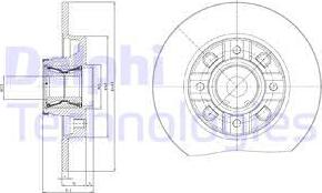 Delphi BG9116RSC - Jarrulevy inparts.fi