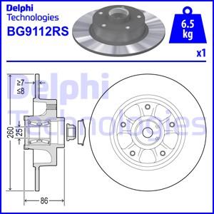 Delphi BG9112RS - Jarrulevy inparts.fi