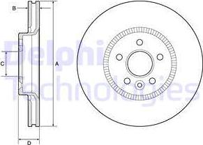 Delphi BG9184C - Jarrulevy inparts.fi