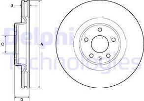 Delphi BG9181C - Jarrulevy inparts.fi