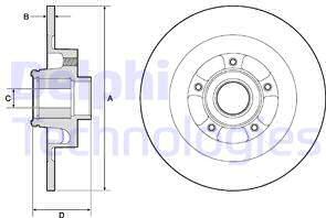 Delphi BG9134RSC - Jarrulevy inparts.fi