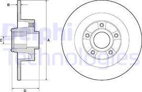 Delphi BG9135RSC - Jarrulevy inparts.fi