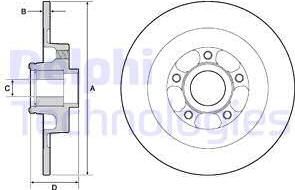 Delphi BG9138RSC - Jarrulevy inparts.fi