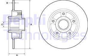 Delphi BG9137RS - Jarrulevy inparts.fi