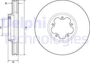 Delphi BG9176C - Jarrulevy inparts.fi