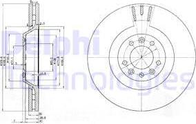 Delphi BG9844 - Jarrulevy inparts.fi